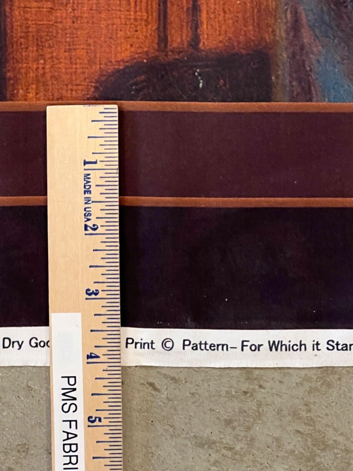 For Which It Stands 100% cotton fabric panel aprox 36 x 44 Pledge of Allegiance - free ship to USA