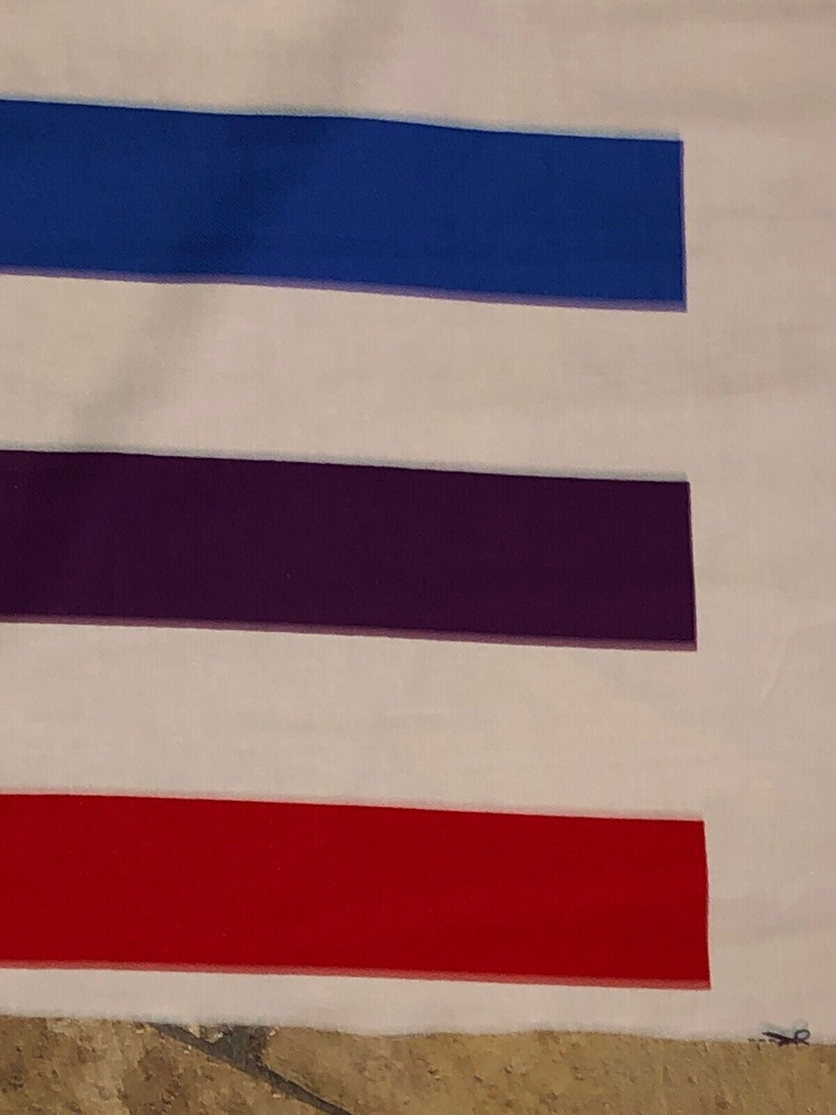 RK LGBT Rainbow Pride Flag 100% cotton fabric panel appr 23 x 44 not ready made - free ship to USA